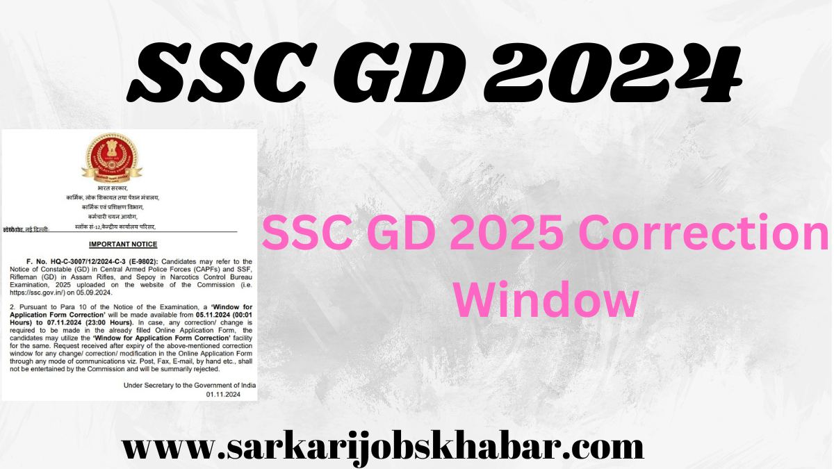 SSC GD 2024