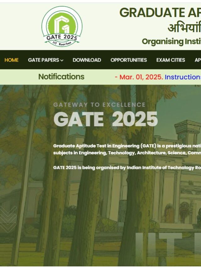 GATE 2025 Answer Key Released!