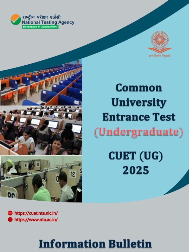 NTA CUET UG Registration 2025 Start Apply Now!